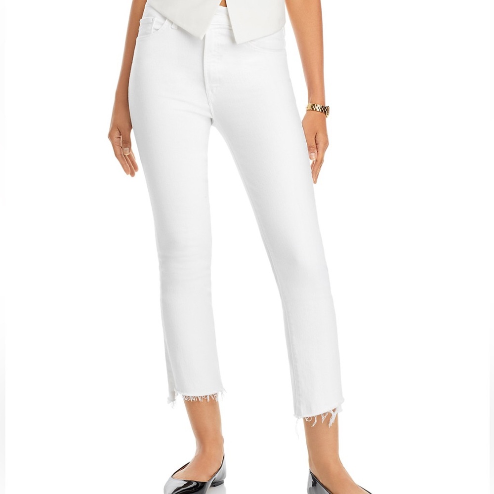 ✨NWT ✨MOTHER The Insider Step Crop Fray in Fairest of Them All sz 32